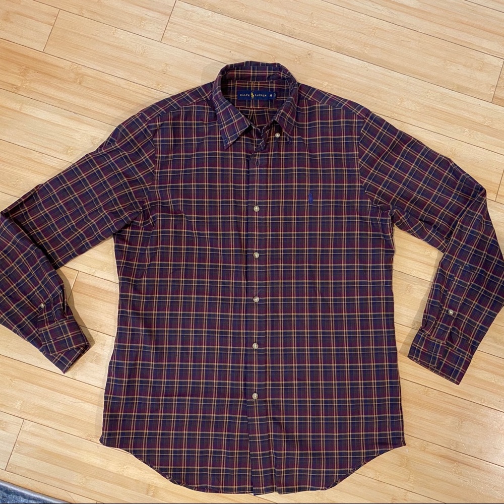 Men’s Polo Button Down Size M